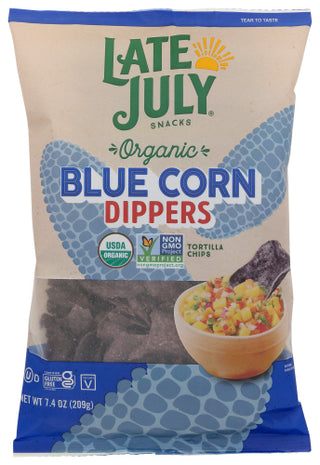Late July Chip Tort Dippr Blue Corn