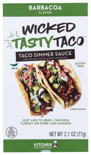 Kitchen Accomplice Sauce Taco Barbacoa
