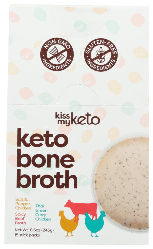 Kiss My Keto Bone Broth Variety 15 Ct