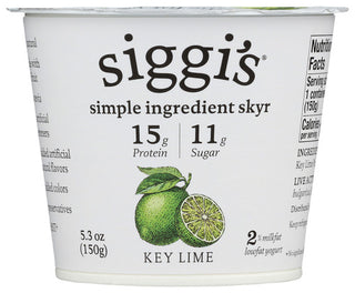 Siggis Yogurt Key Lime 2p Lf