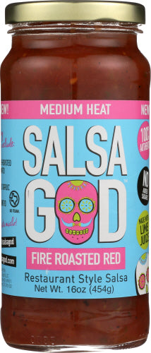 Salsa God Salsa Med Fire Rsted Red