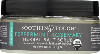 Soothing Touch Scrub Peppmnt Rosmary Slt