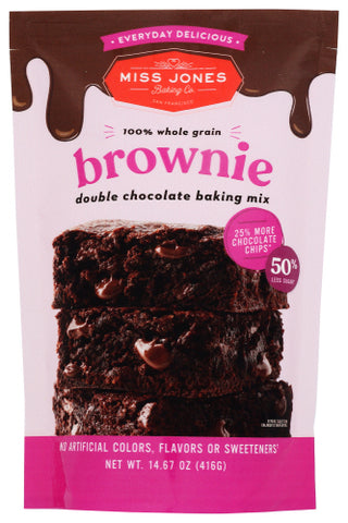 Miss Jones Baking Co Browne Dble Choc Chip Mix