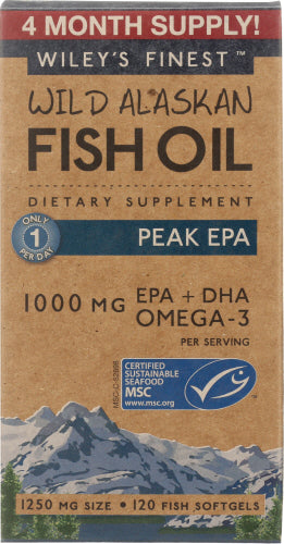 Wileys Finest Fish Oil Peak Epa