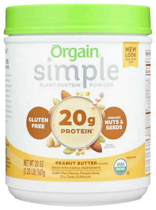 Orgain Protein Simple Pwdr Pnt B