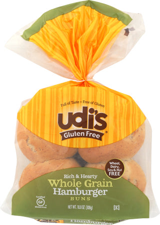 Udis Buns Hambrgr Whl Grn 4ct Gf