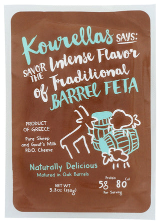 Kourellas Cheese Barrel Aged Feta