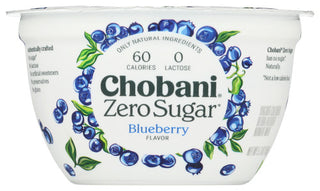 Chobani Yogurt Blubry Zero Sug