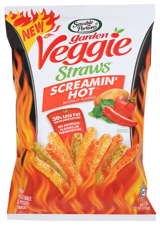 Sensible Portions Straws Veggie Scrmin Hot