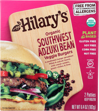 Hilarys Eat Well Burger Bean Adzuki
