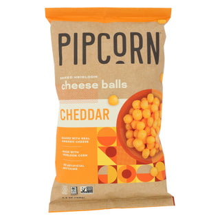 Pipcorn Cheese Balls Cheddar