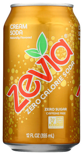 Zevia Soda Zero Cream Sda 12pk
