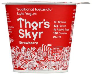 Thors Skyr Yogurt Strawberry