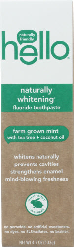 Hello Toothpaste Flouride White