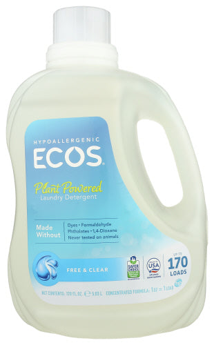 Ecos Lndry Free & Clear  170z