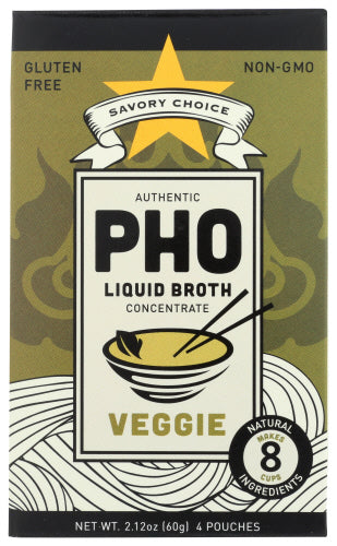 Savory Choice Broth Veggie Pho Cncentrt