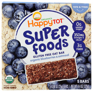 Happy Tot Bar Blubrry Oatml 5pk