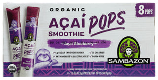 Sambazon Smoothie Pops Blubry Acai