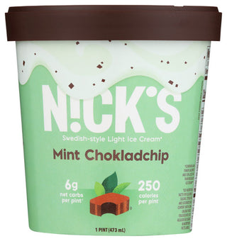 Nicks Ice Cream Mint Choc Chip