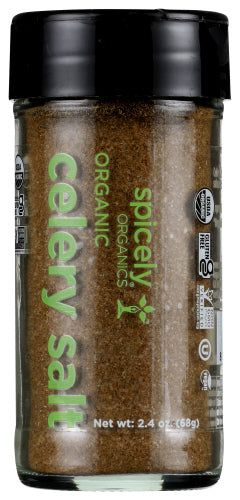 Spicely Organics Spice Celery Salt Jar
