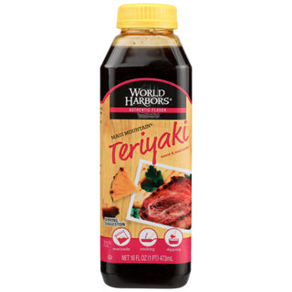 World Harbors Sauce Maui Mtn Teriyaki