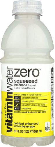Vitamin Water Water Zero Squz Lemonade