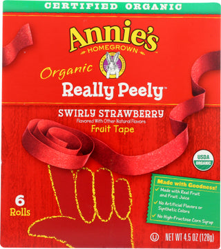Annies Homegrown Fruit Peely Swrly Strwbry