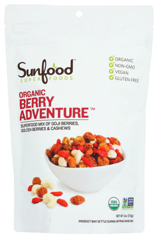 Sunfood Superfoods Berry Adventure Org