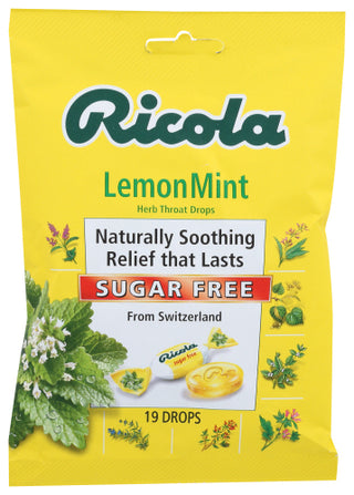 Ricola Lozenge Lemon Mint Sf