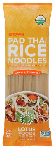 Lotus Foods Pad Thai Ndls Org Brwn Rc