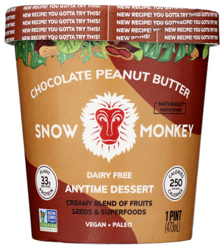 Snow Monkey Dessert Choco Pnt Bttr Nd