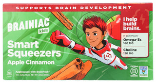 Brainiac Applesauce Cnnmn Kids 10p