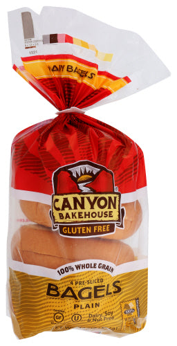 Canyon Bakehouse Bagel Plain Gf