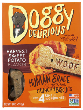 Doggy Delirious Dog Bone Swt Potato