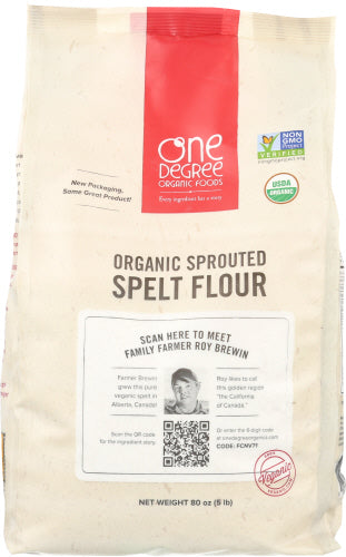 One Degree Flour Spelt Sprouted Org