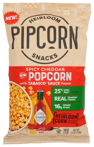 Pipcorn Popcorn Mini Ched Tabasc