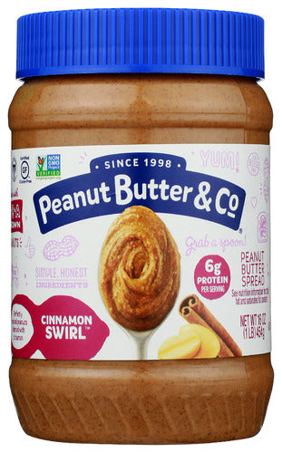 Peanut Butter & Co Peanut Butter Cinnamn Swi