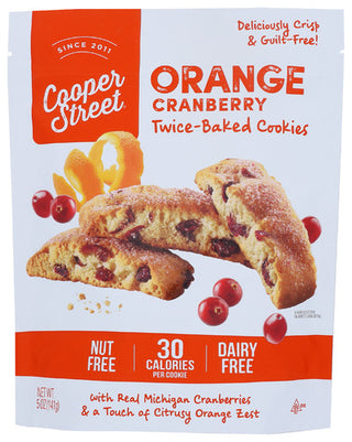Cooper Street Cookies Orange Cranberry
