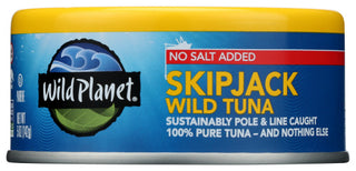 Wild Planet Tuna Wild Skpjck Lght Ns