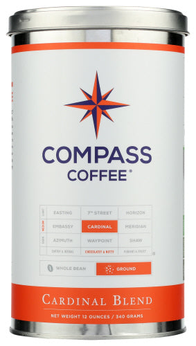 Compass Coffee Coffee Crdnl Blnd Grnd