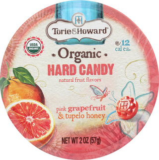 Torie & Howard Candy Tin Grpfrt & Hny