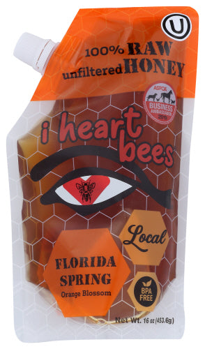 I Heart Bees Honey Orange Blossom