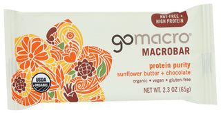 Gomacro Bar Sunflwr Btr & Choc