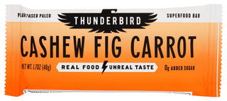 Thunderbird Energetica Bar Cashew Fig Carrot