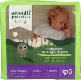 Seventh Generation Diaper Ovrnght Stg5