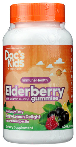Doctors Best Kids Eldrbry Vitc Zinc Gu