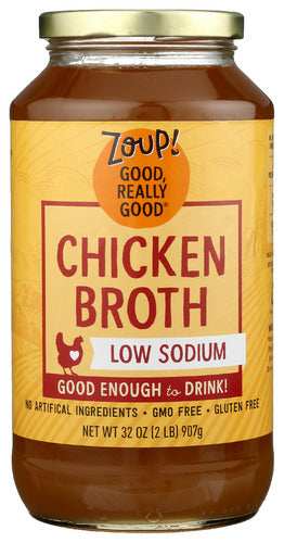 Zoup Good Really Broth Chicken Low Sodium