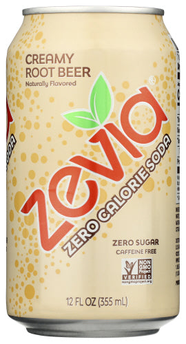 Zevia Soda Root Beer Creamy