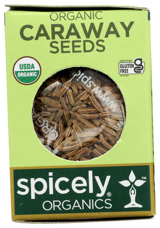 Spicely Organics Spice Caraway Seeds Box
