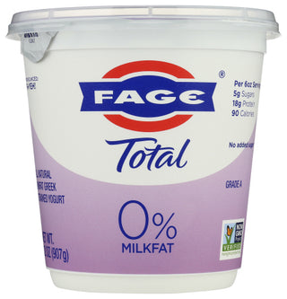 Fage Total Greek Yogurt 0% Fat